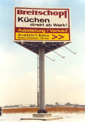 Prismenwender Pylon Linz