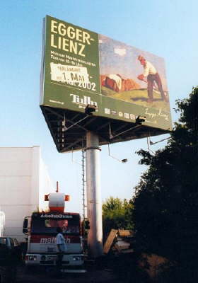 Prismenwender Pylon Wien