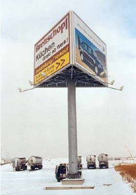 Prismenwender Pylon Linz